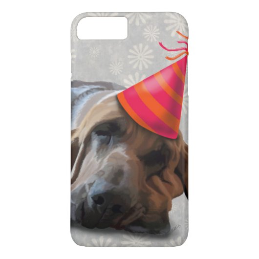 ブラッドハウンド・アフター・ザ・パーティー Case-Mate iPhoneケース (裏面)