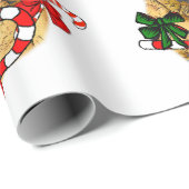 ブラッドハウンド・クリスマス ラッピングペーパー (ロールコーナー)