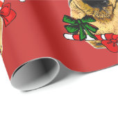 ブラッドハウンド・クリスマス ラッピングペーパー (ロールコーナー)