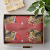 ブラッドハウンド・クリスマス 薄葉紙 (ギフト)