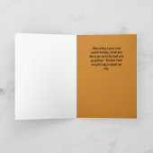 ブラッドハウンド・ドッグのファーザーズ・デイカード カード (内部)