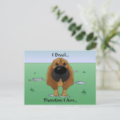 ブラッドハウンド – ドロー…だから私は… ポストカード (スタンド正面)