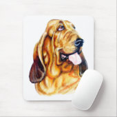 ブラッドハウンド・バスト マウスパッド (マウス)