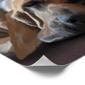 ブラッドハウンド&バレエダンサー ポスター (角)