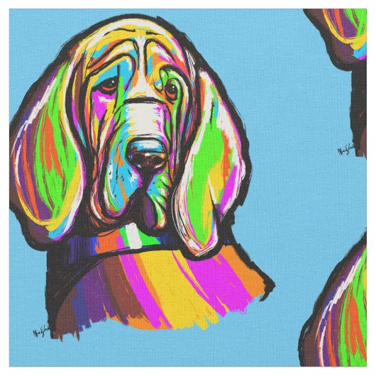 ブラッドハウンド ファブリック (クローズアップ)