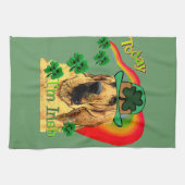 ブラッドハウンドst patricks キッチンタオル (横)