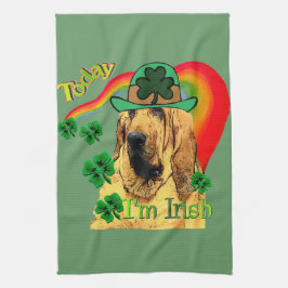 ブラッドハウンドst patricks キッチンタオル