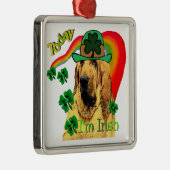 ブラッドハウンドst patricks メタルオーナメント (右)