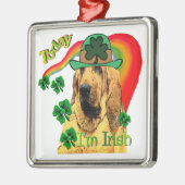 ブラッドハウンドst patricks メタルオーナメント (左)