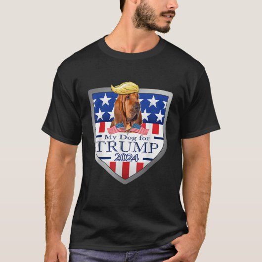 ブラッドハウンドTシャツ Tシャツ (正面)