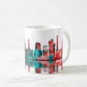 ブラッドフォードイングランドスカイライン コーヒーマグカップ (正面右)
