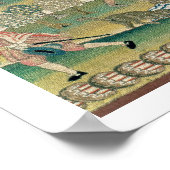 ブラッドフォードテーブルカーペット、農村のシーンの詳細 ポスター (角)