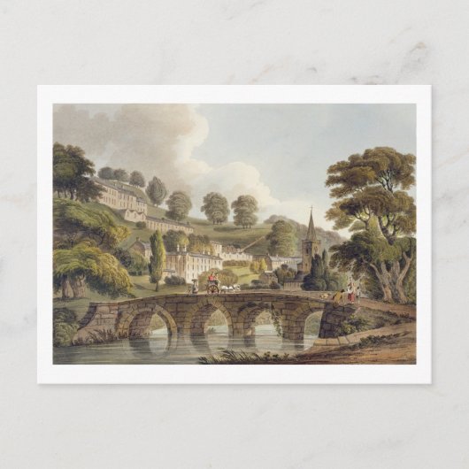 ブラッドフォード、Viのシ図解入りの、写真付きのリーズによる「バス」から ポストカード (正面)