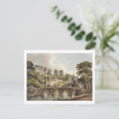 ブラッドフォード、Viのシ図解入りの、写真付きのリーズによる「バス」から ポストカード (スタンド正面)