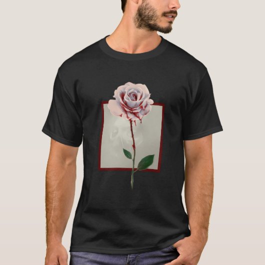 ブラッドフラワー Tシャツ (正面)