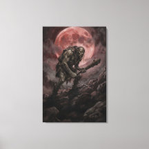 ブラッドムーンの下のオーガ