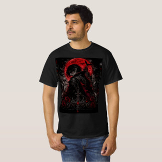 ブラッドムーンの吸血鬼王Tシャツ Tシャツ