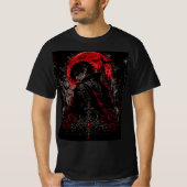 ブラッドムーンの吸血鬼王Tシャツ Tシャツ (正面)