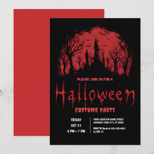 ブラッドムーンハローウィンパーティ 招待状