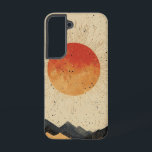 ブラッドムーンホライゾン電話ケース SAMSUNG GALAXY S22ケース<br><div class="desc">暗い山々の上に燃えるような赤い月が浮かび上がり、強烈で神秘的な夜の風景を生み出す。</div>