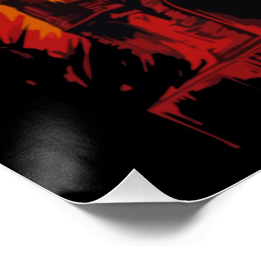 ブラッドムーン城 ポスター (コーナー)