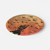 ブラッドムーン幽霊のよく出るハウスプレート ペーパープレート (アングル)