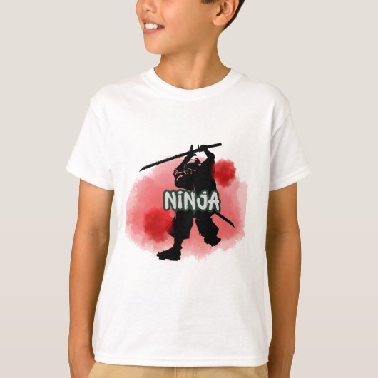ブラッドムーン忍者 Tシャツ (正面)