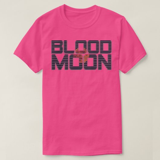ブラッドムーン Tシャツ (デザイン正面)
