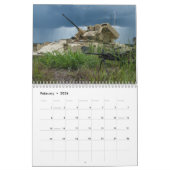 ブラッドリー戦闘車両 カレンダー (2月 2026)