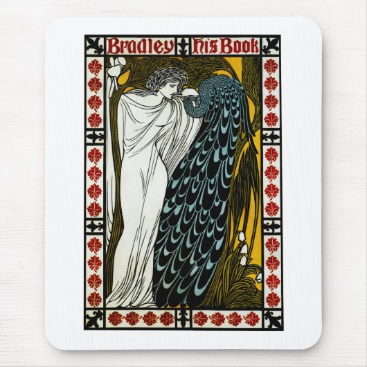 ブラッドリー:彼の本 マウスパッド (正面)