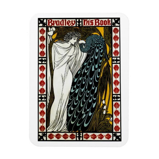 ブラッドリー: 彼の本 マグネット (縦)