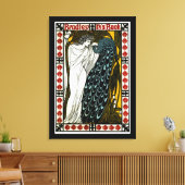 ブラッドリー：彼の著書 キャンバスプリント (インサイチュ (リビング))