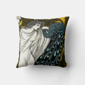 ブラッドリー：彼の著書 クッション (裏面)