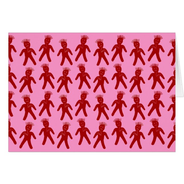 ブラッドレッドブードゥー人形 (正面横)