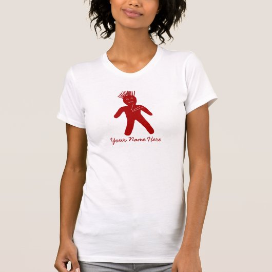 ブラッドレッドブードゥー人形 Tシャツ (正面)