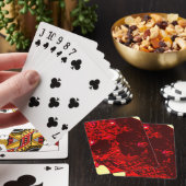 ブラッドレッドローズスカル刻印 –  トランプ (インサイチュ)