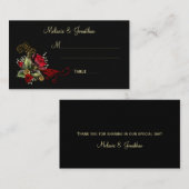 ブラッドレッドローゼベビーズブレスリボン座席表 プレイスカード (正面/裏面)