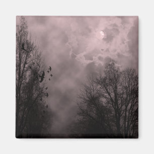ブラッドレッド幽霊のよく出るスカイとラヴェンス マグネット