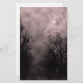 ブラッドレッド幽霊のよく出るスカイとラヴェンス 便箋 (正面/裏面)