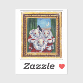 ブラッド絵画ティーと赤い紐からマウスのレア シール