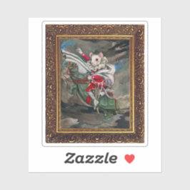 ブラッド絵画ティーと赤い紐からマウスのレア シール