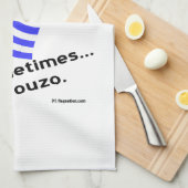 ブラッド・オブ・ヘラス&オウゾ キッチンタオル (四つ折り)