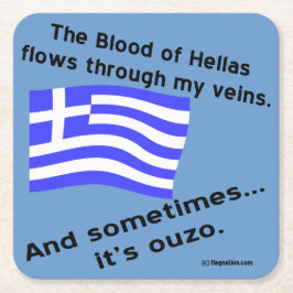 ブラッド・オブ・ヘラス&オウゾ スクエアペーパーコースター