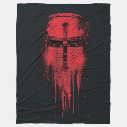 ブラッド・ナイト フリースブランケット (正面)