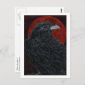 ブラッド・ムーン・レイブン ポストカード (正面/裏面)