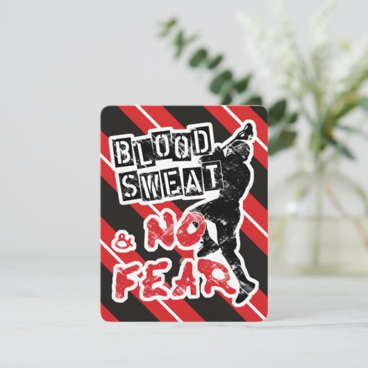 ブラッド、汗と恐怖なしラクロス招待状 招待状 (スタンド正面)