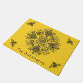 ブラッファンシークビーマンダラパーソナライズドアマット ドアマット (アングル)