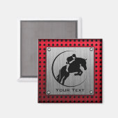 ブラッフェイクシュAluminium Equestrian。 マグネット (正面/裏面)