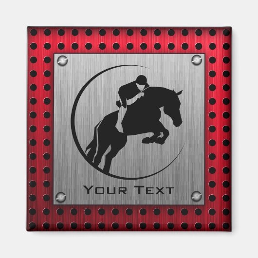 ブラッフェイクシュAluminium Equestrian。 マグネット (正面)