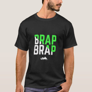 ブラップブラップスノーモービルパードグリーン版 Tシャツ